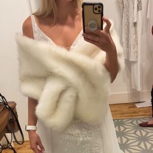 White Faux Fur